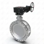 三偏心硬密封蝶阀