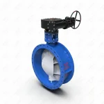 双偏心双向软密封法兰蝶阀