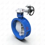 双偏心双向软密封法兰蝶阀