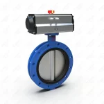 U型中线对夹蝶阀